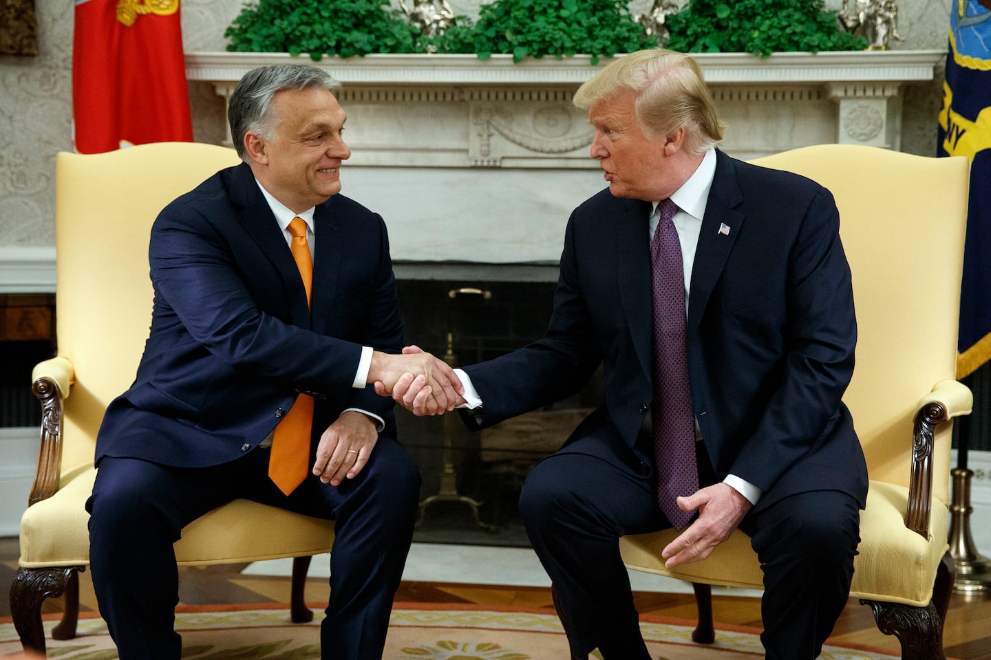 Hungary's Orbán tells Trump that dropping Russian energy would bring economy 'to its knees' - The Boston Globe